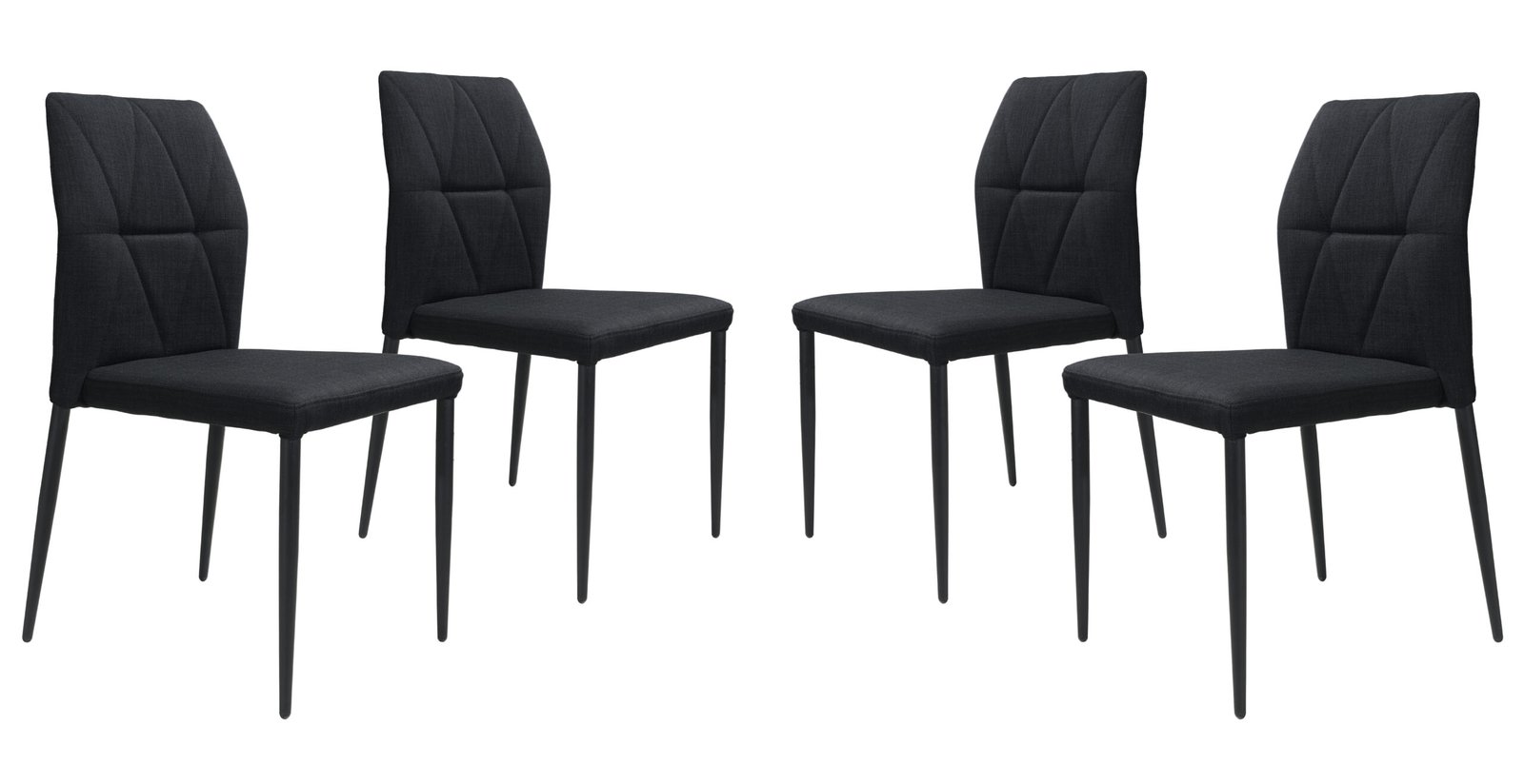 Revolution Dining Chair (Set of 4) Black - Image 11