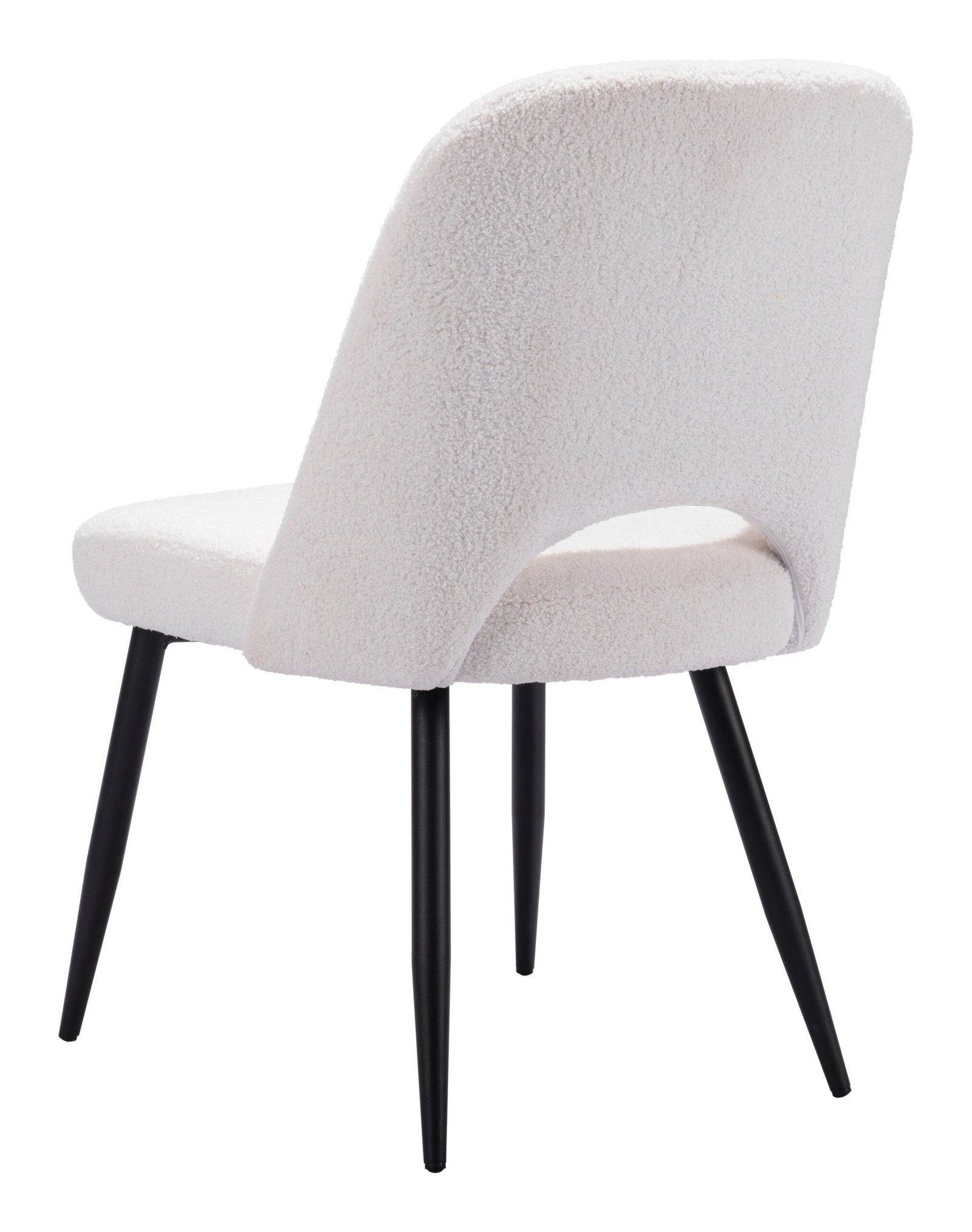 Teddy Dining Chair (Set of 2) Ivory - Image 8
