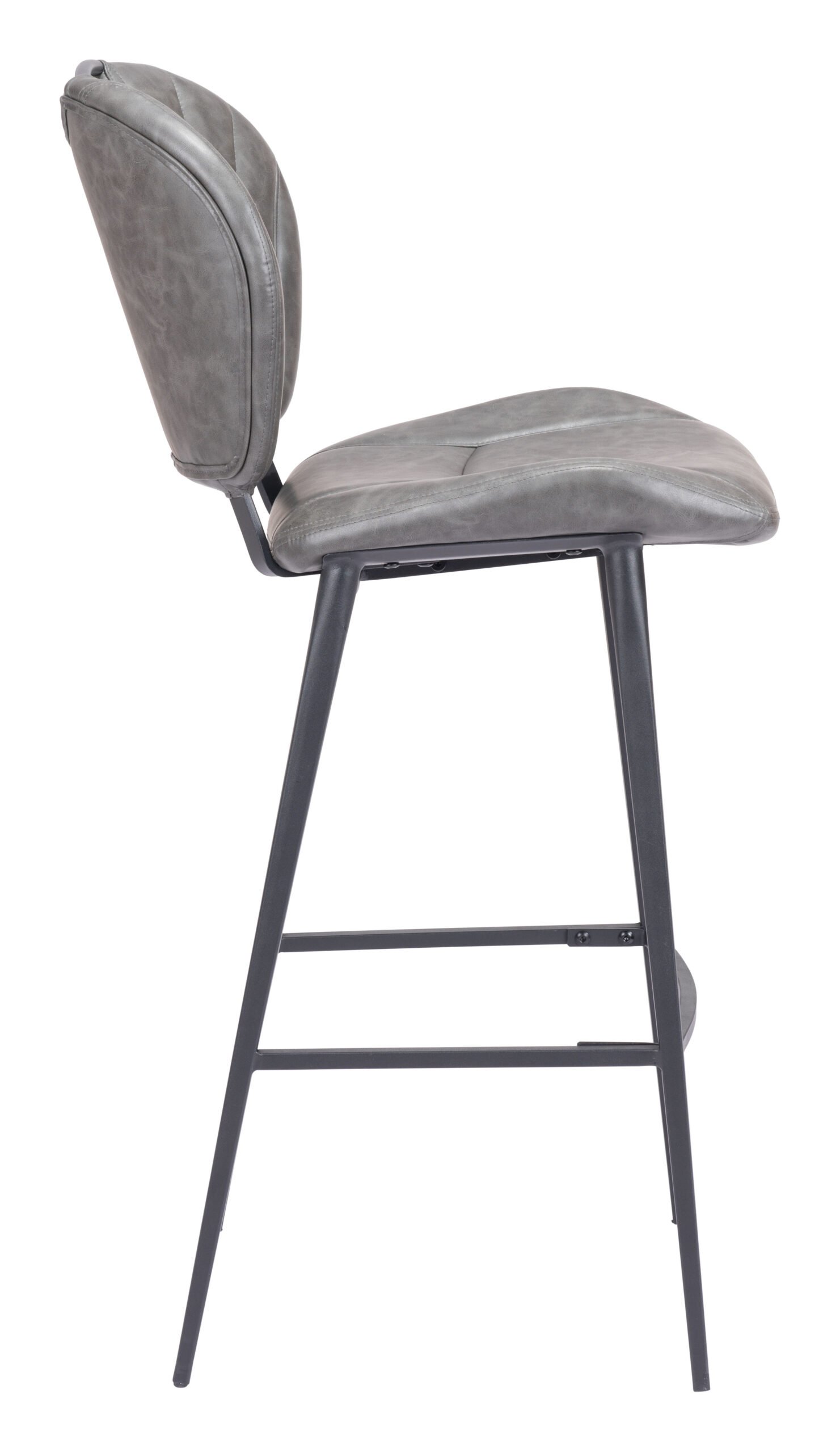 Terrence Barstool Vintage Gray - Image 3
