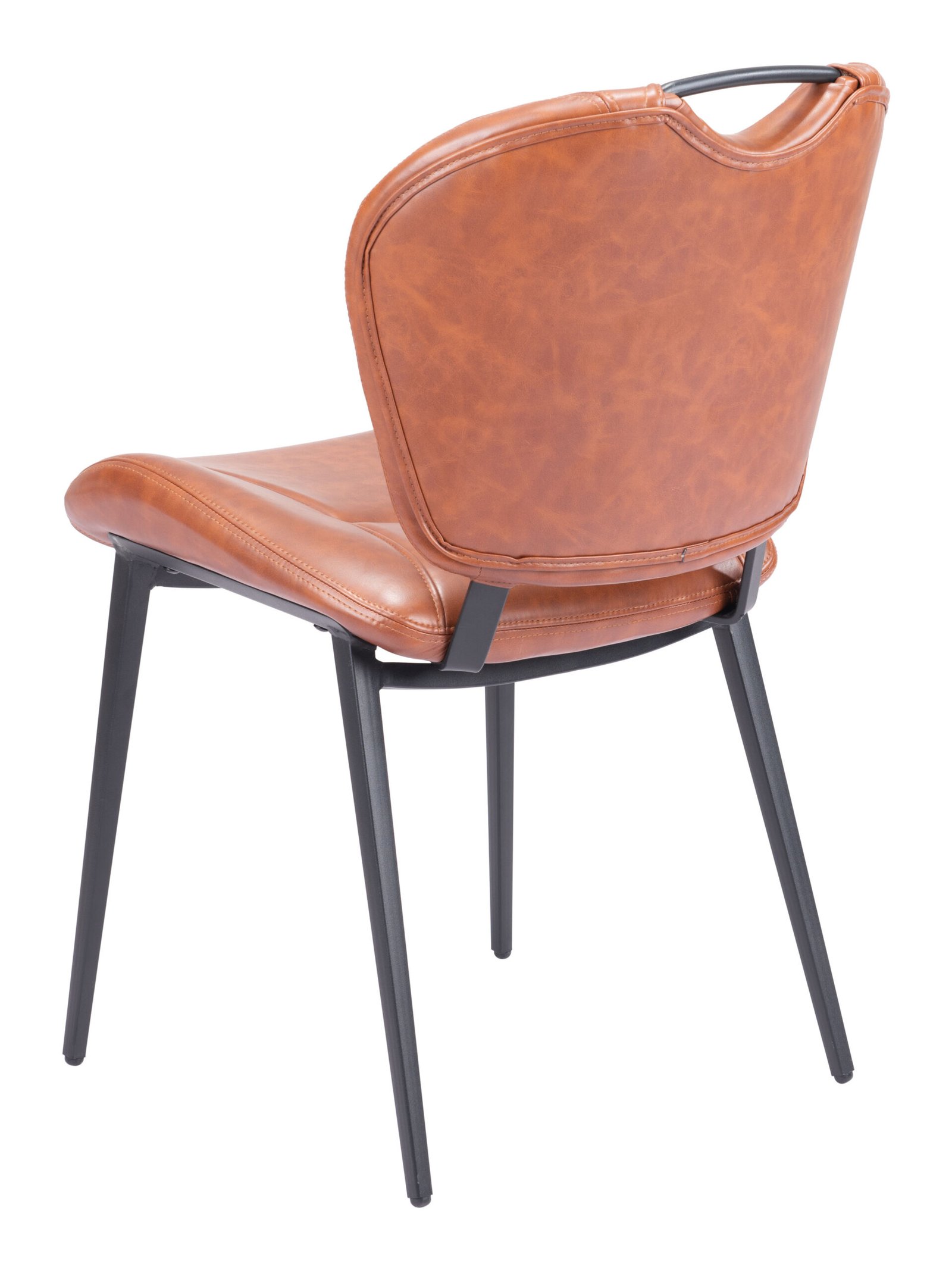 Terrence Dining Chair (Set of 2) Vintage Brown - Image 7