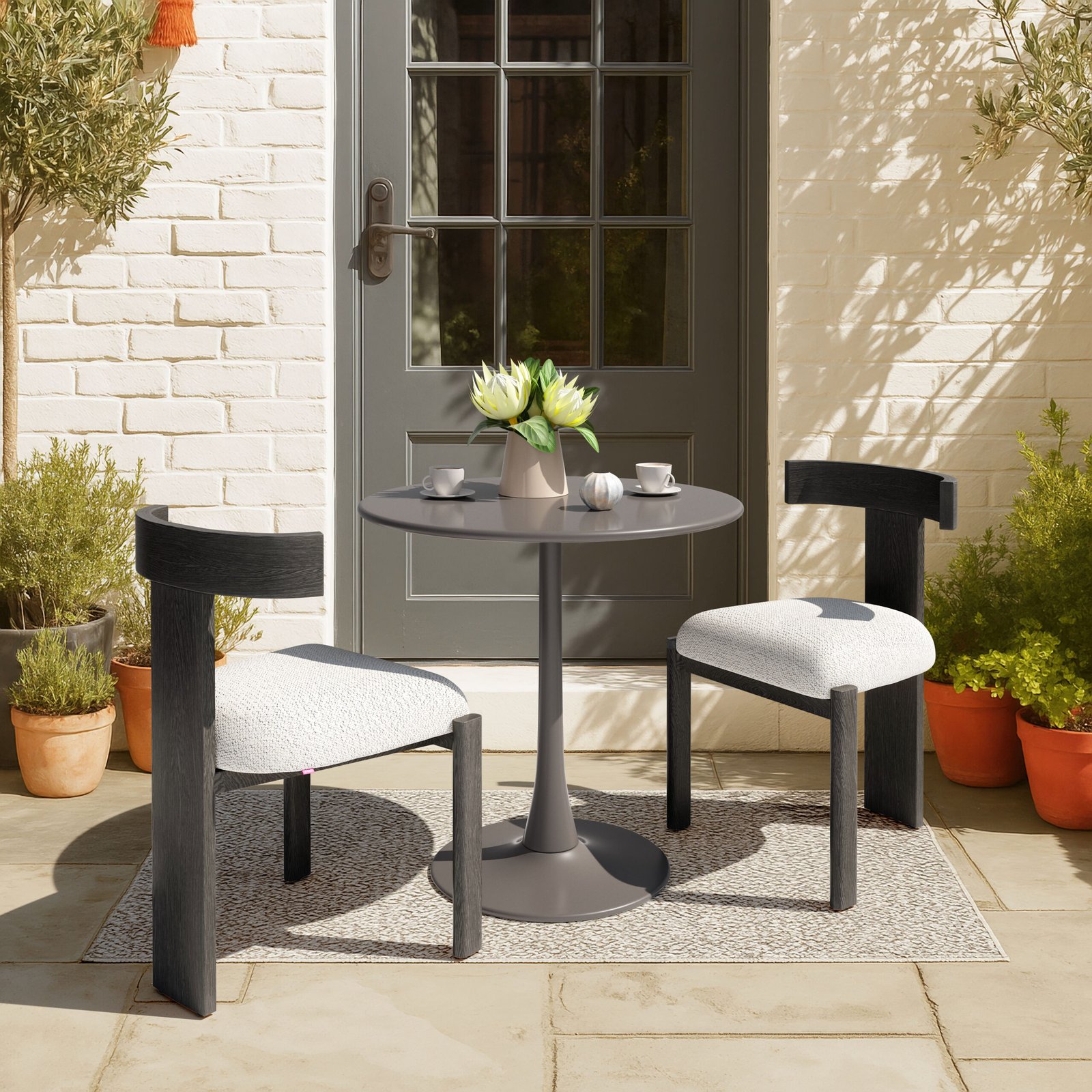Soleil Dining Table Taupe - Image 2