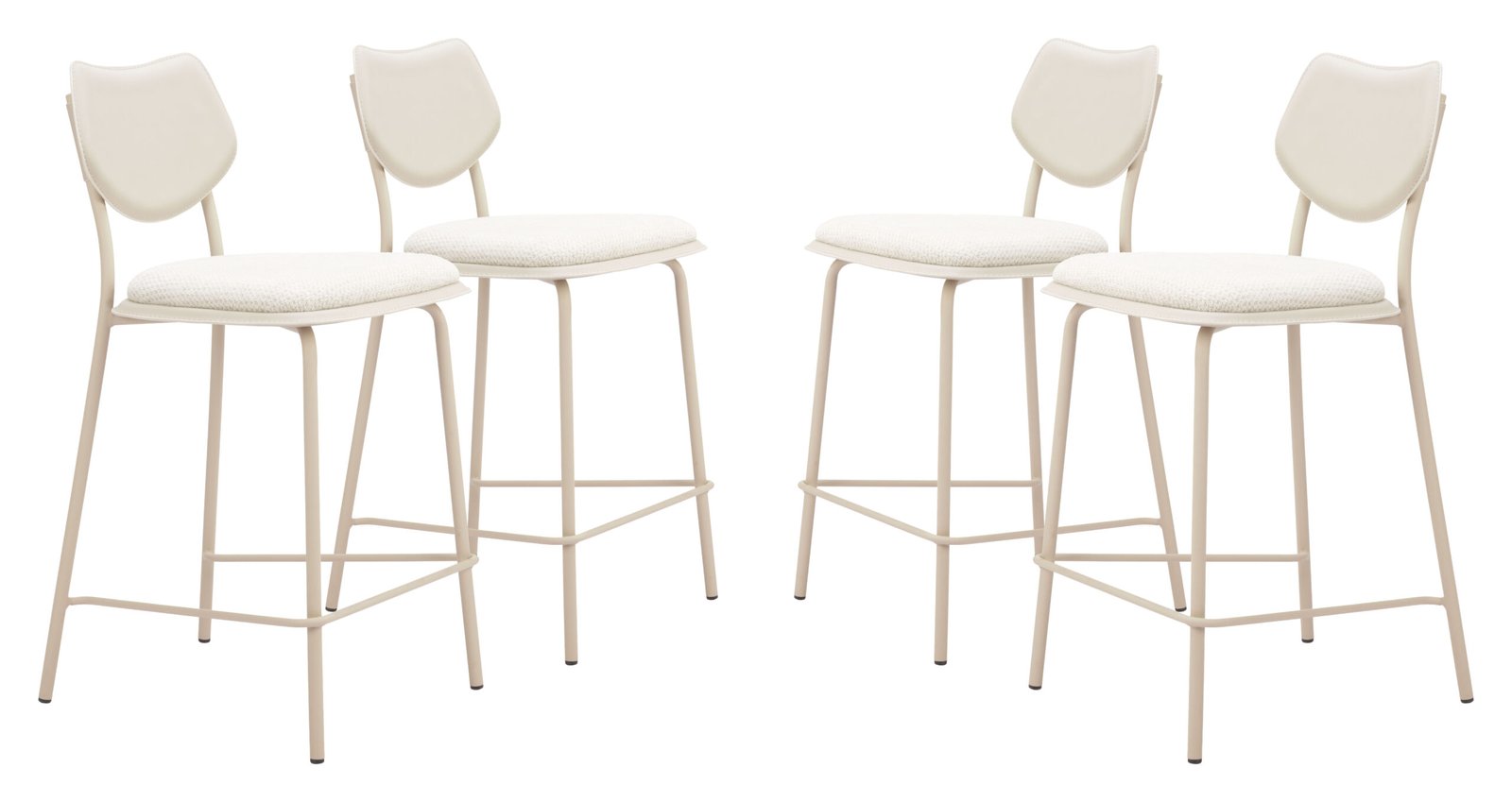 Zeal Counter Stool (Set of 4) Light Gray - Image 10