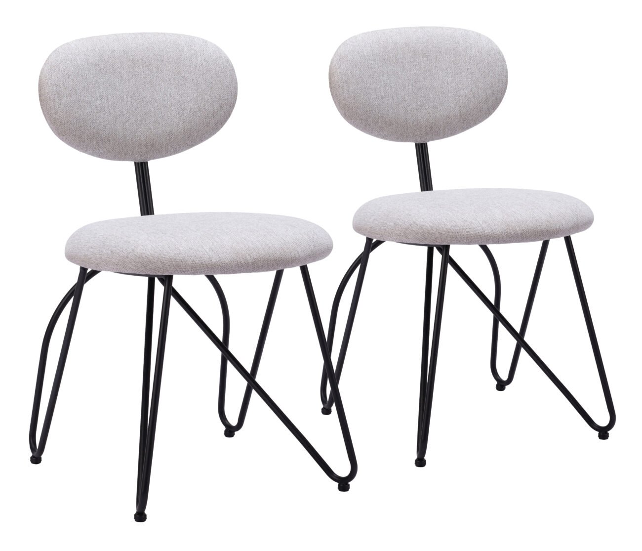 Novi Dining Chair (Set of 2) Dove Gray - Image 10