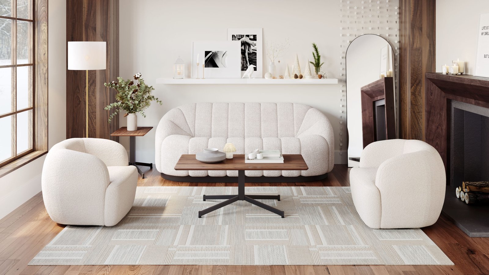 Mazzy Coffee Table Brown - Image 2
