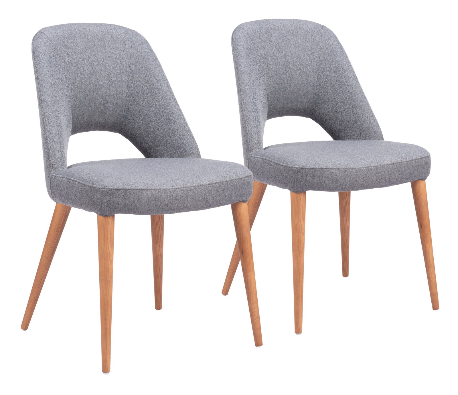 Leith Dining Chair (Set of 2) Gray - Image 10