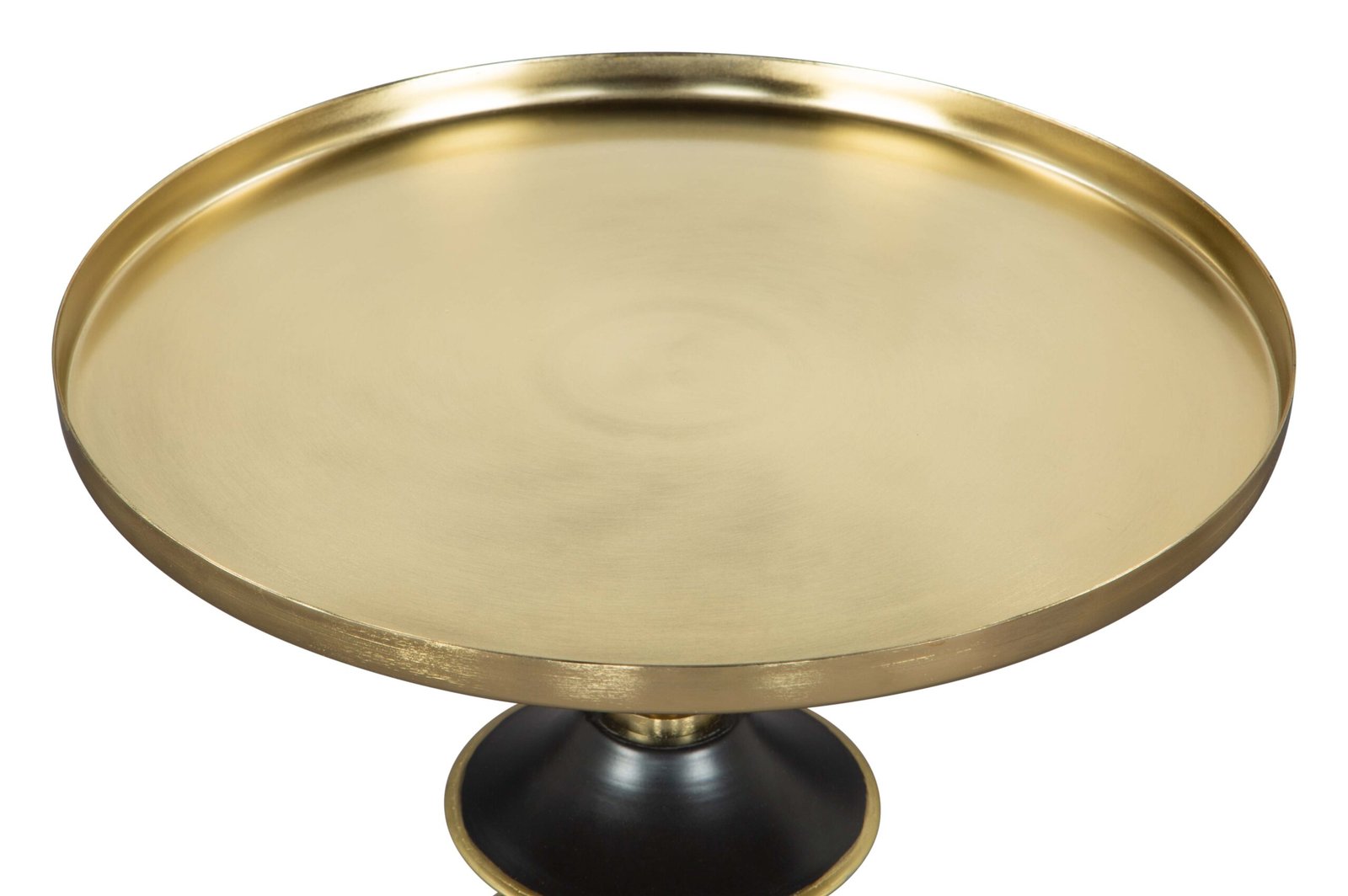 Donahue Side Table Gold & Black - Image 4