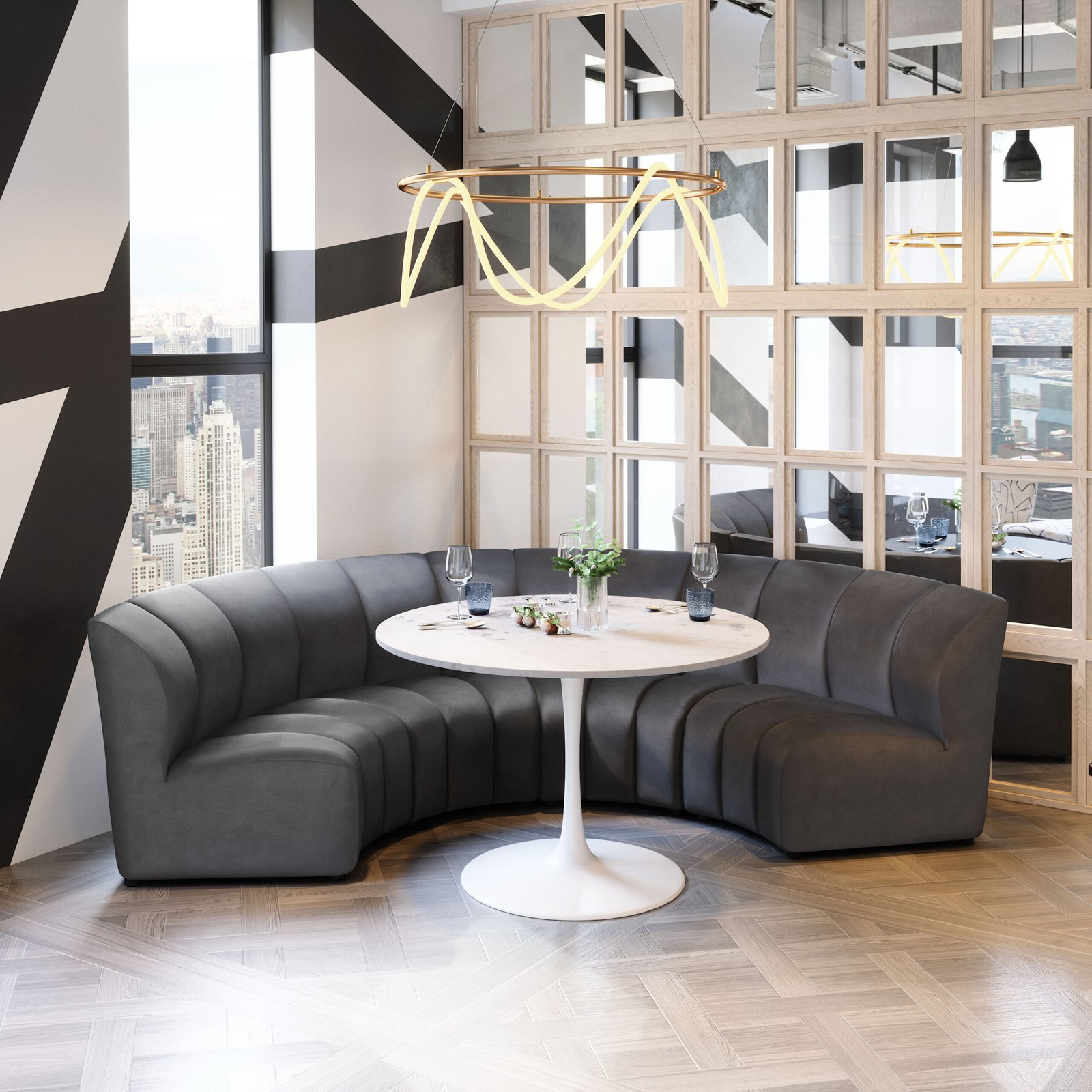 Garbi Modular Sectional Black - Image 2