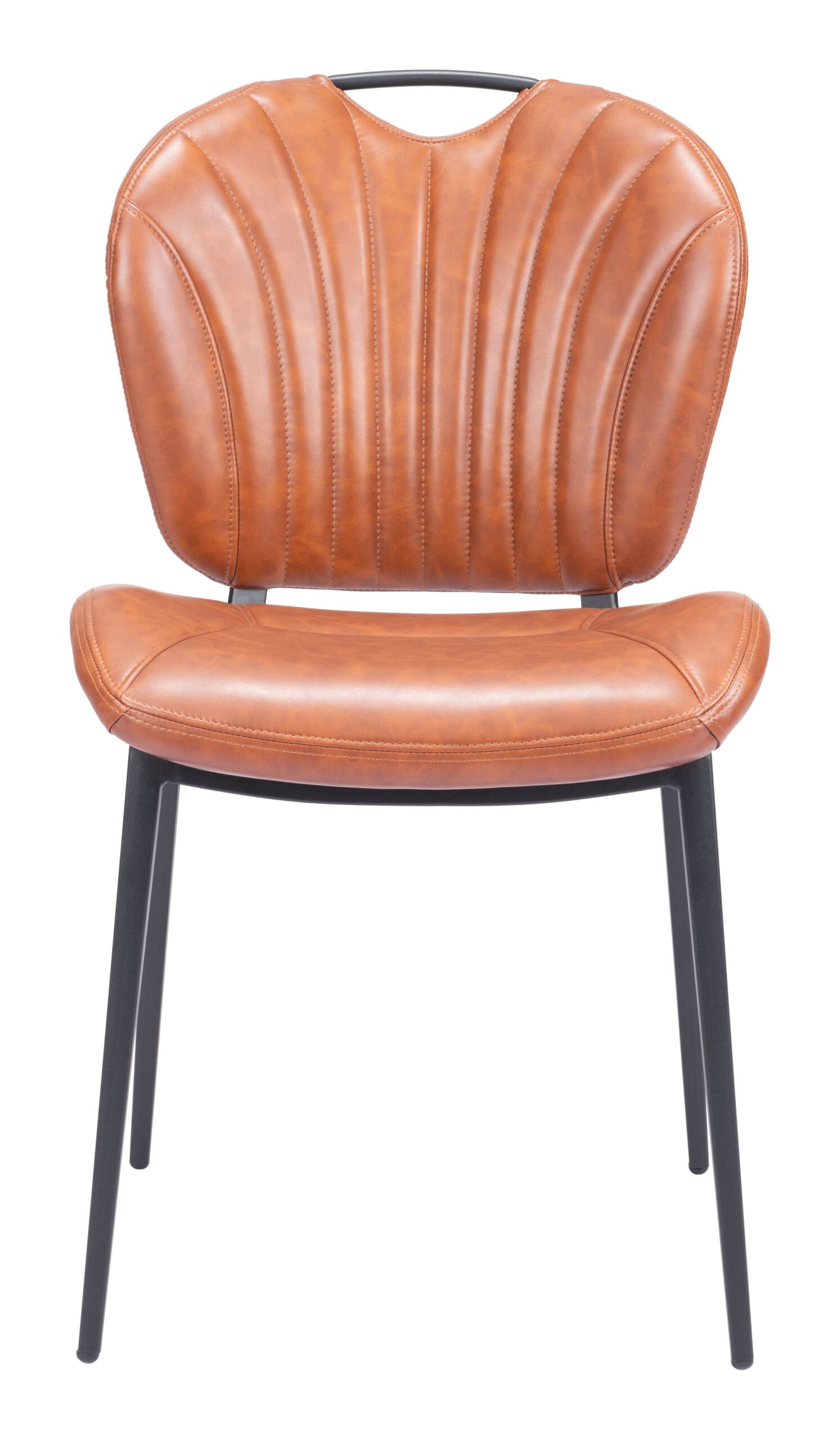 Terrence Dining Chair (Set of 2) Vintage Brown - Image 5
