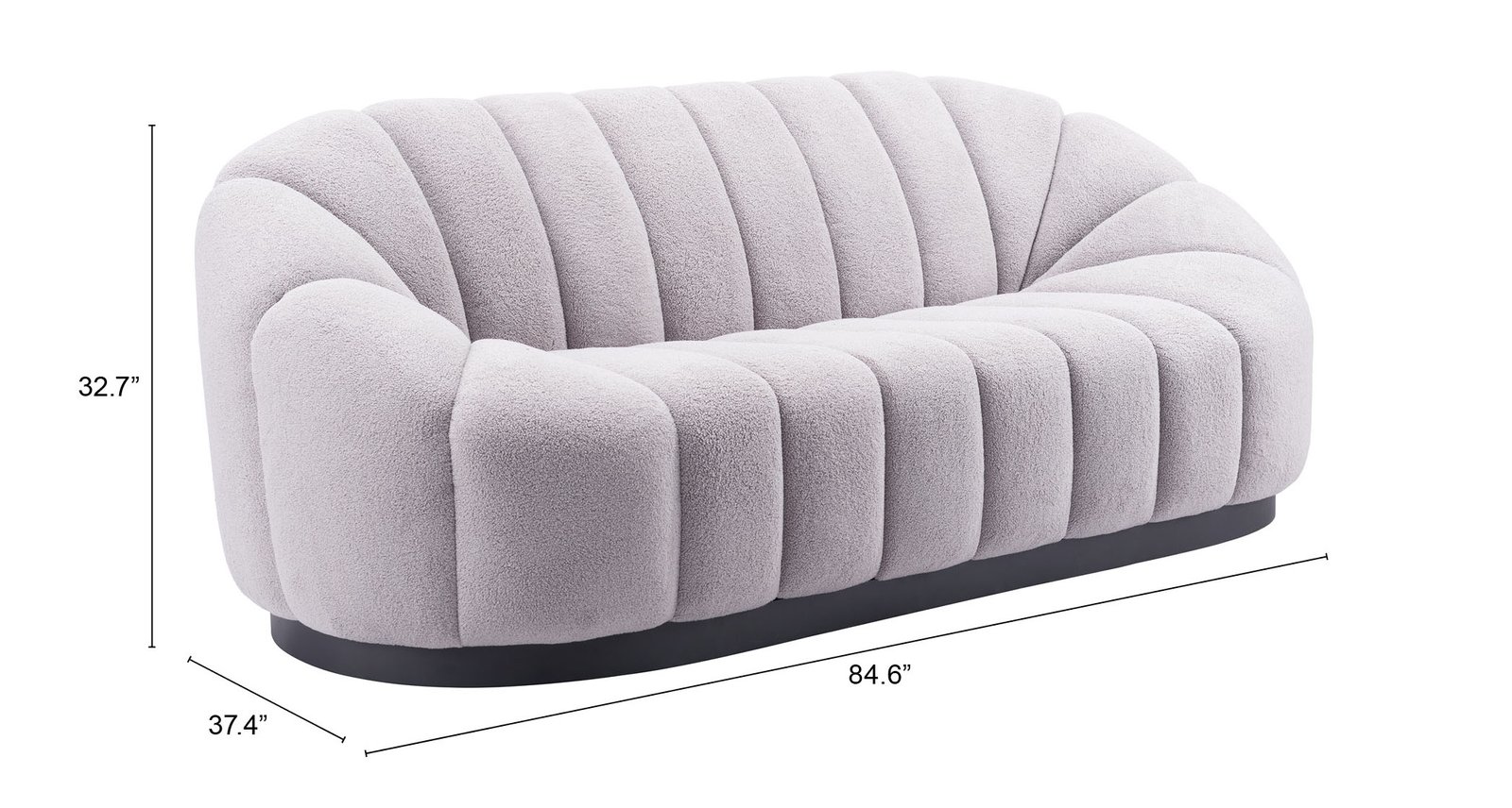 Bhutan Sofa Light Gray - Image 12