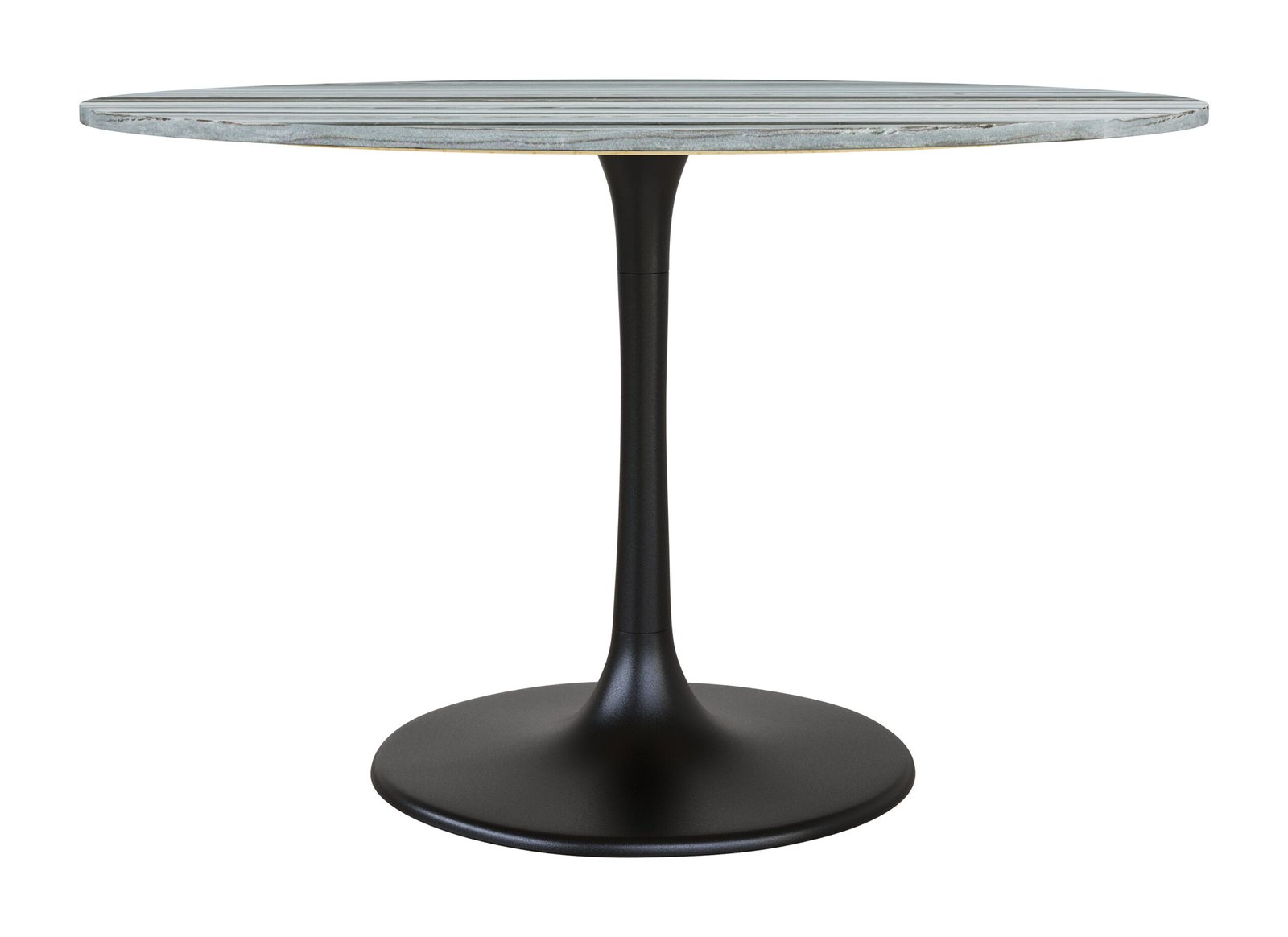 Central City Dining Table Gray & Black - Image 3