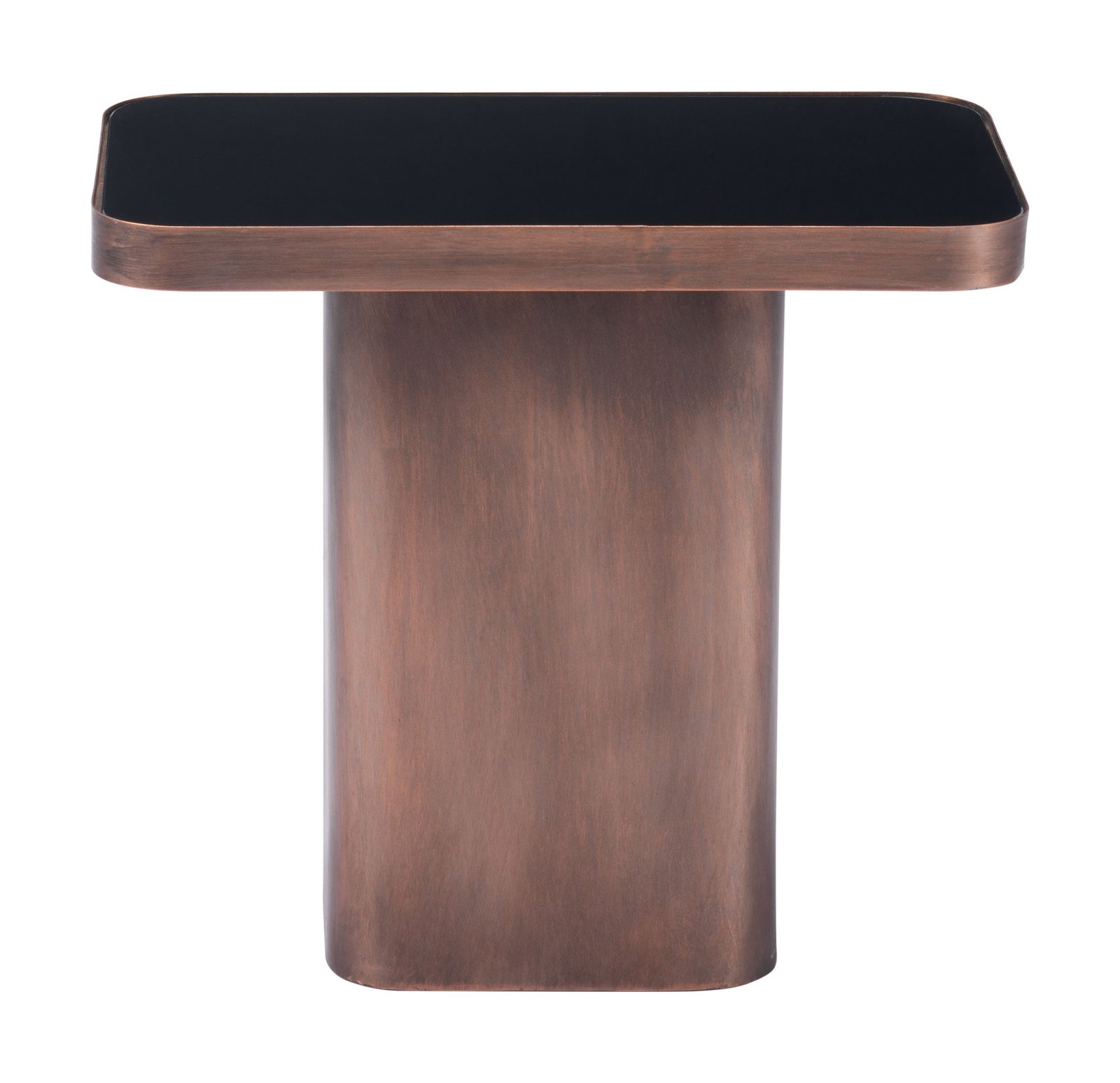 Marcos Side Table Black & Antique Bronze - Image 4