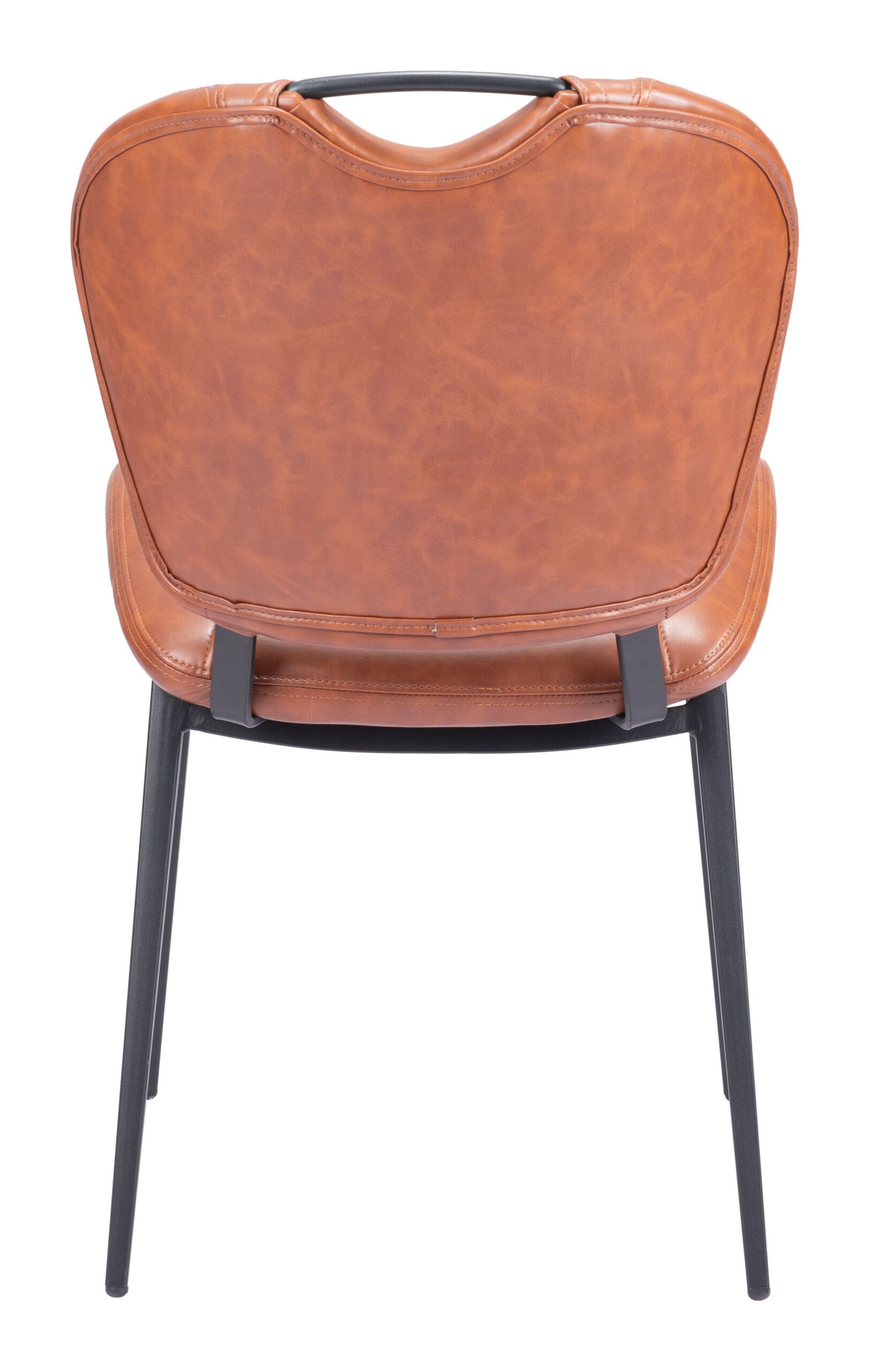 Terrence Dining Chair (Set of 2) Vintage Brown - Image 6
