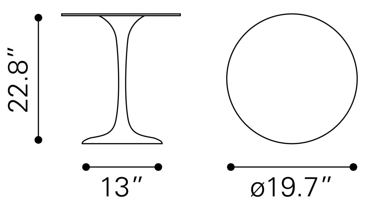 Wilco Side Table White - Image 6