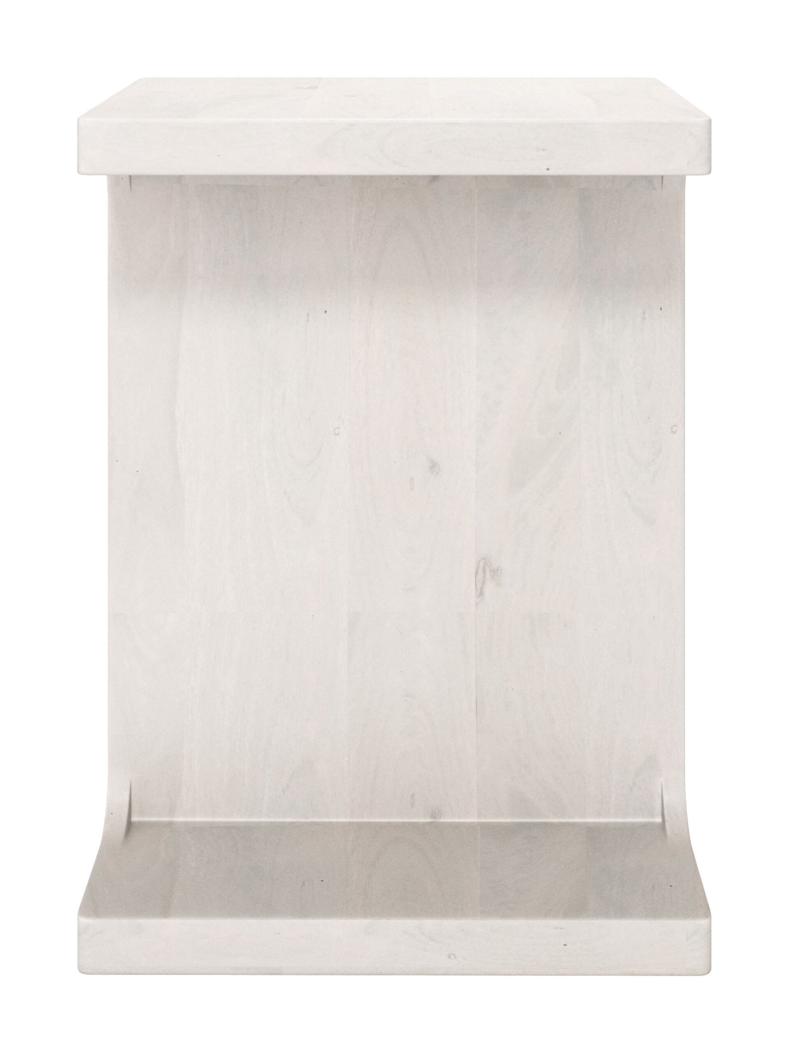 Bama Side Table Whitewashed - Image 5