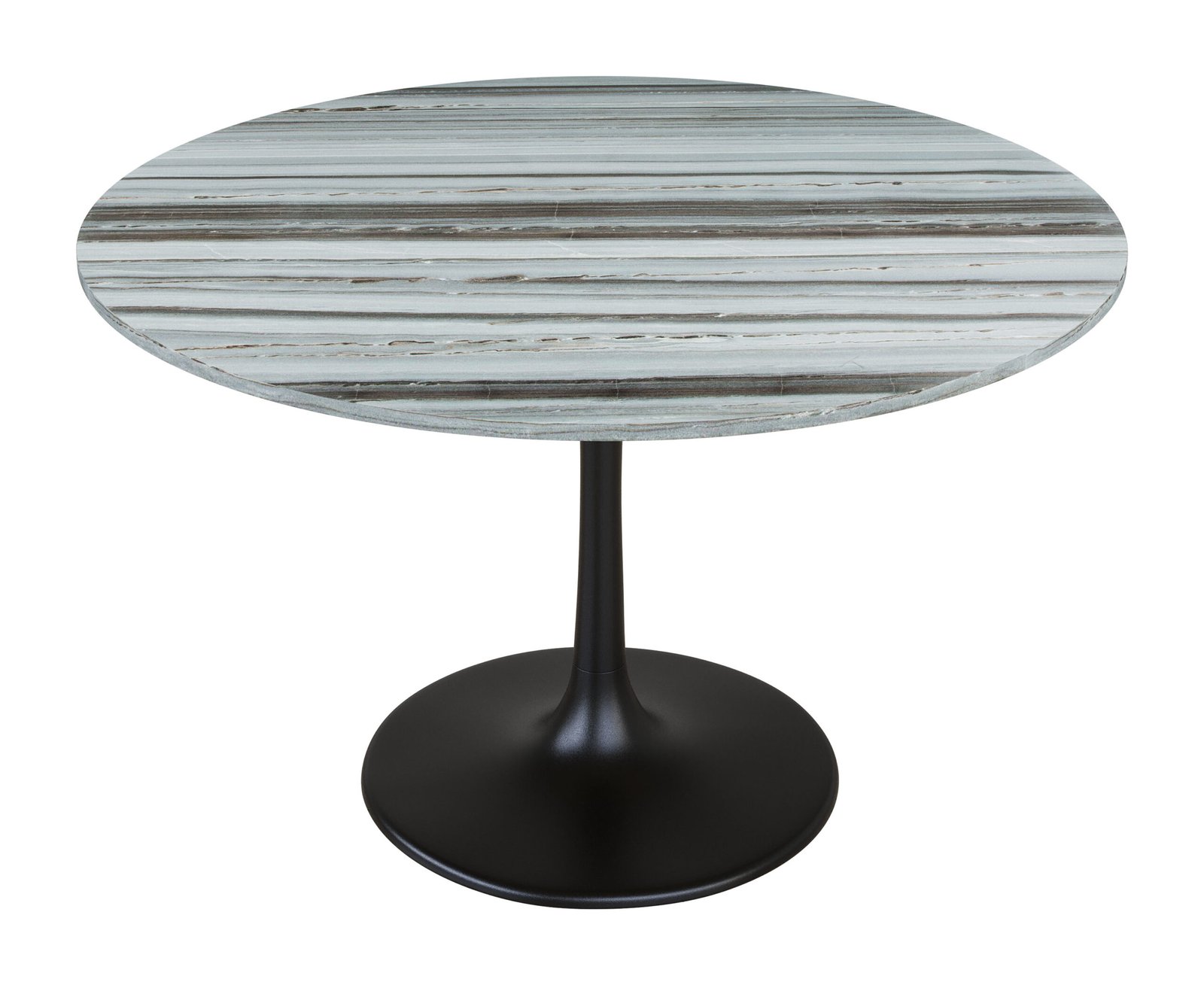 Central City Dining Table Gray & Black - Image 4