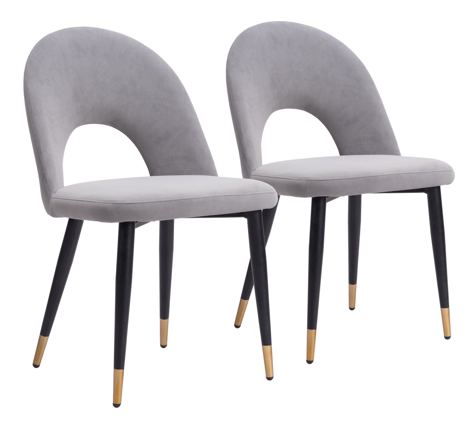 Menlo Dining Chair (Set of 2) Gray - Image 12