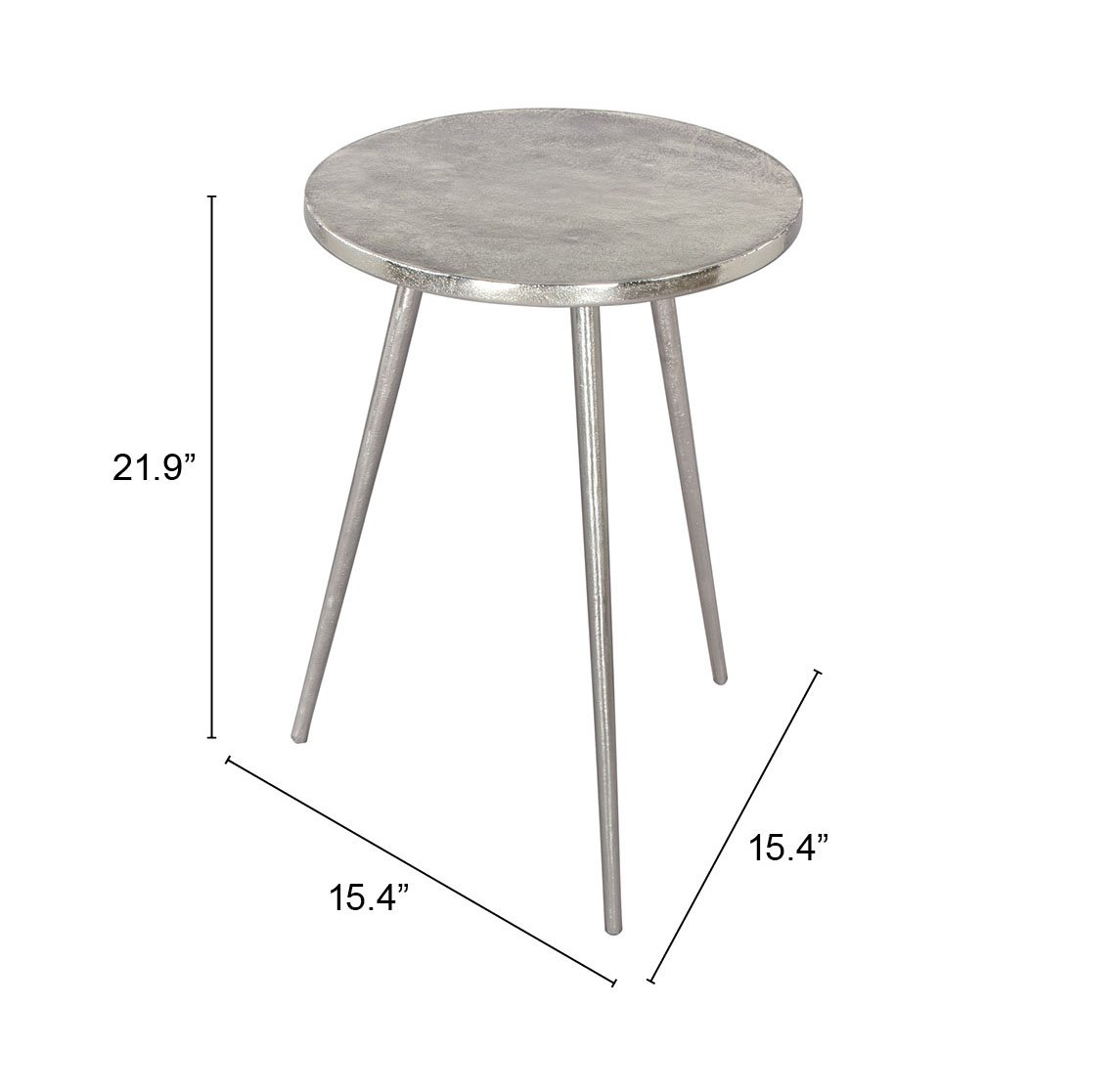 Politik Side Table Silver - Image 10