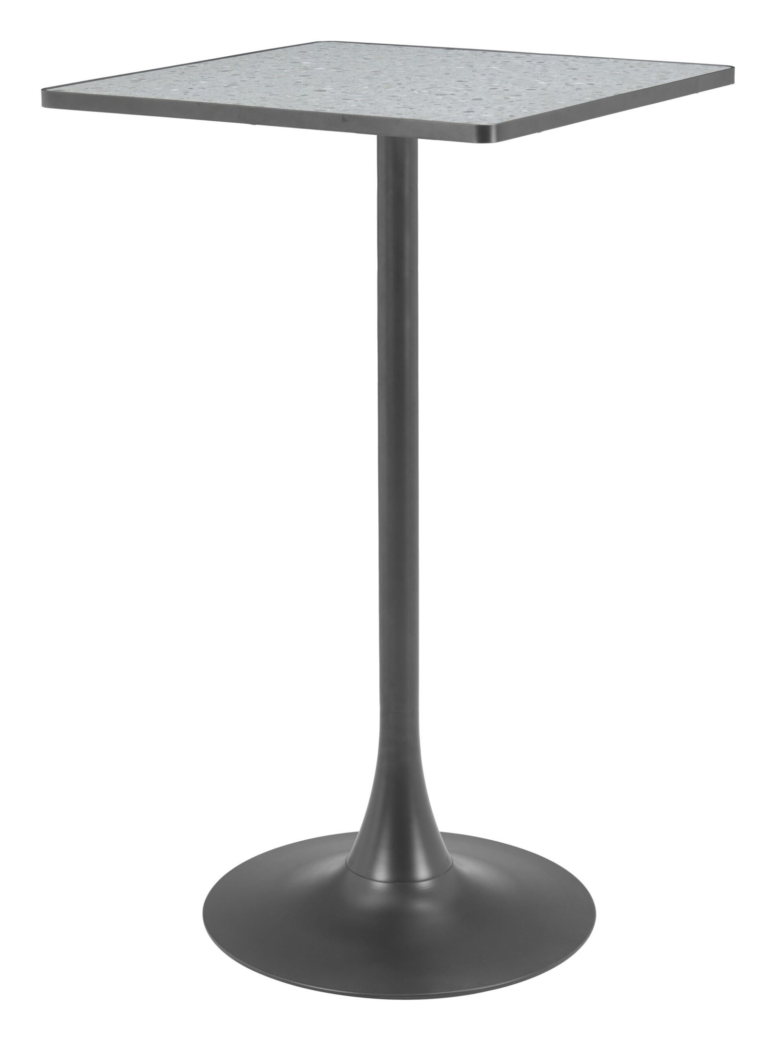 Spot Bar Table Gray & Black - Image 2