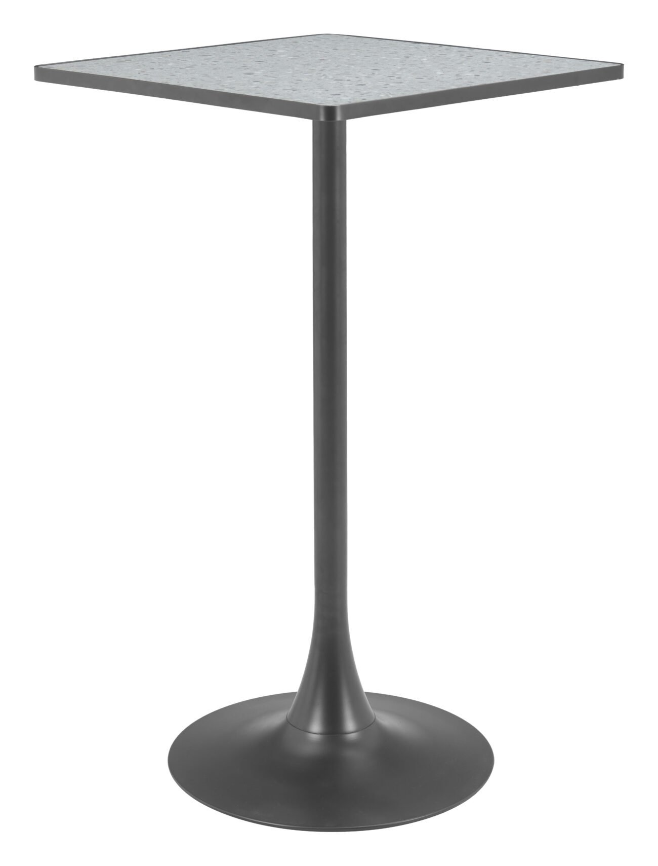 Spot Bar Table Gray & Black - Image 4