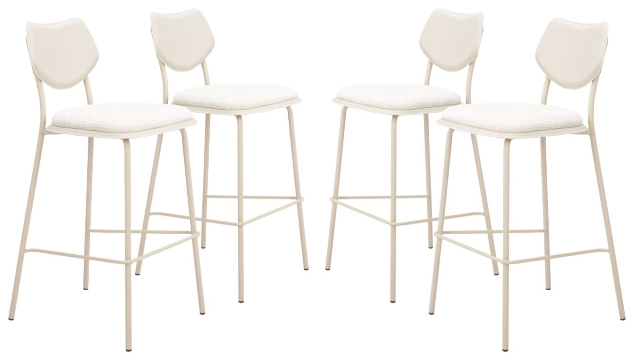 Zeal Barstool (Set of 4) Light Gray - Image 10
