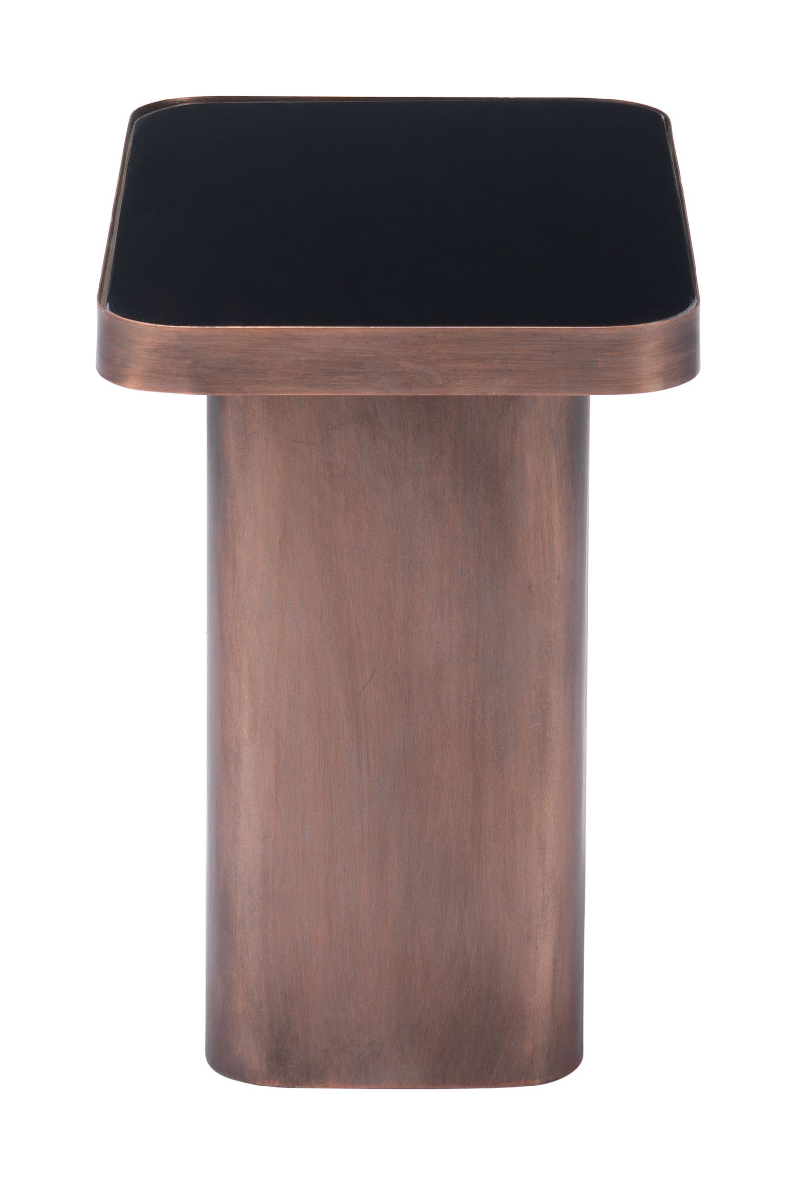Marcos Side Table Black & Antique Bronze - Image 3