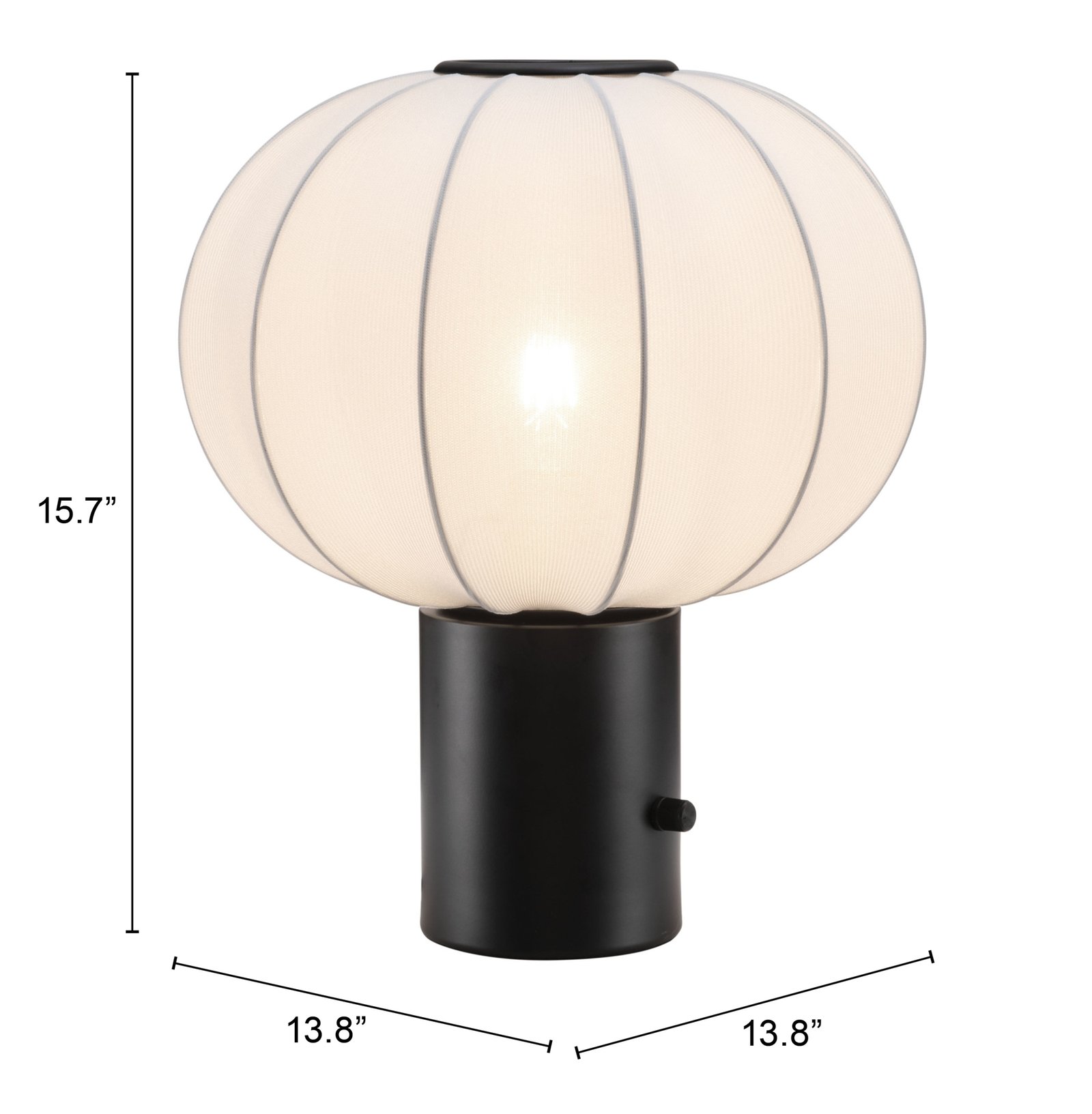 Wisteria Table Lamp White - Image 8