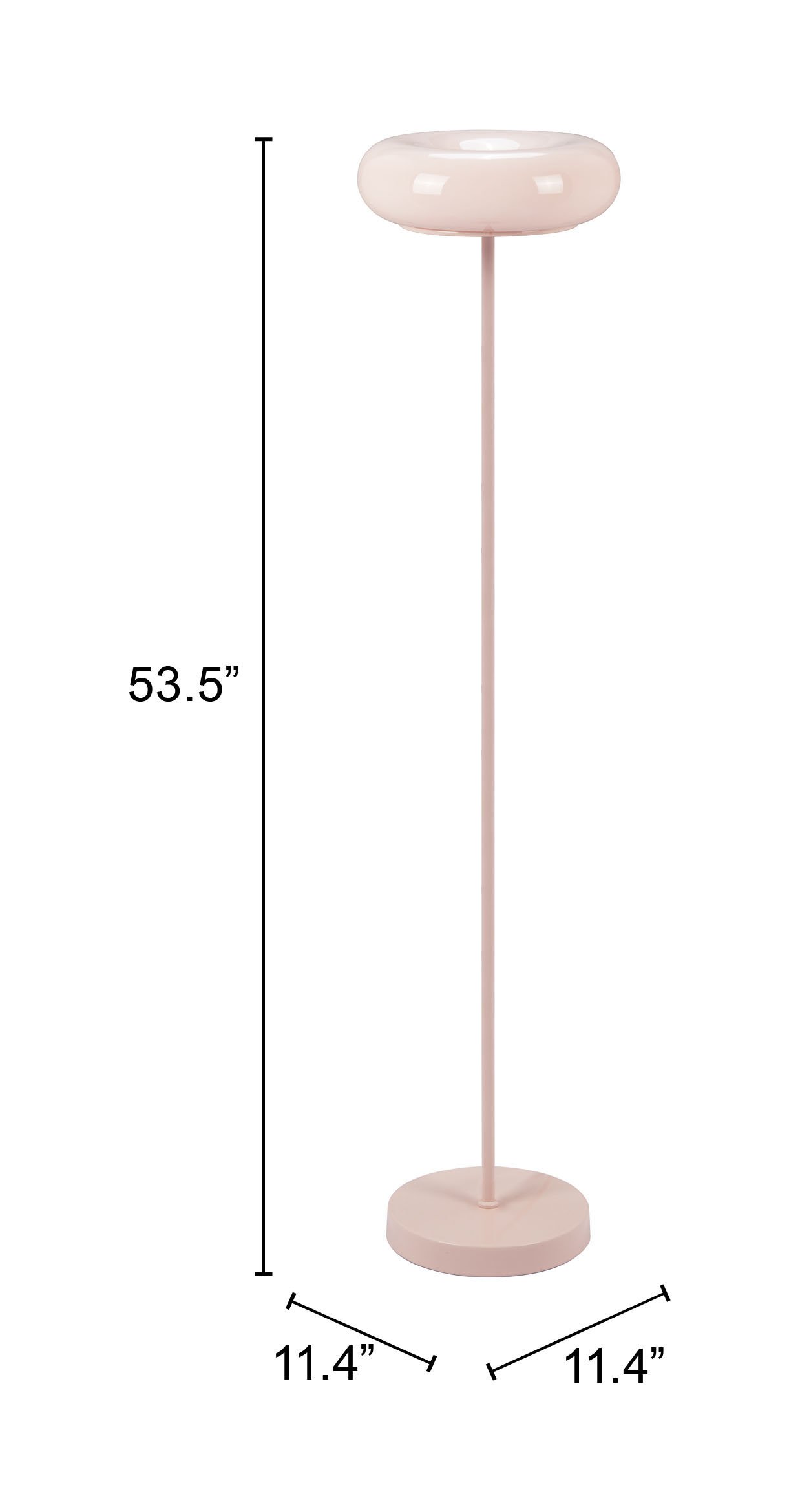 Munk Floor Lamp Pink - Image 7