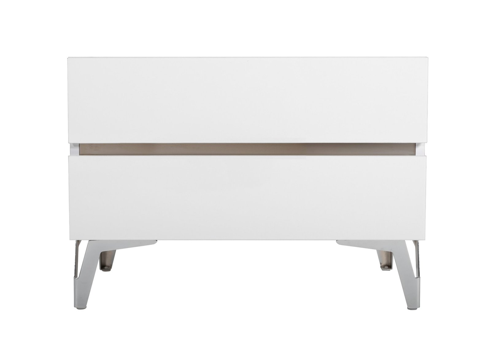 Queen Nova Domus Angela - Italian Modern White Eco Leather 4-Piece Bedroom Set - Image 3