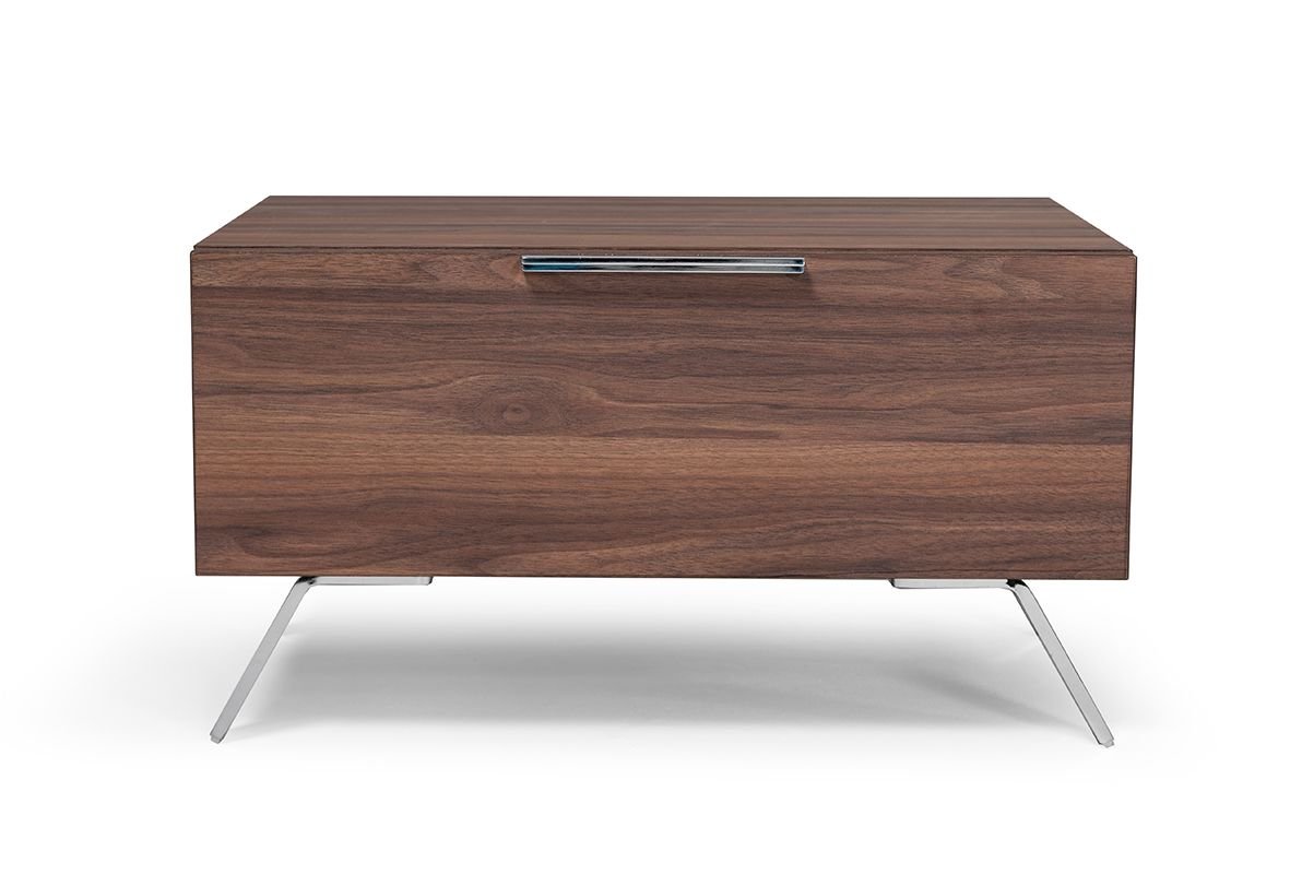 Eastern King Nova Domus Brooklyn - Italian Modern Walnut 4-Piece Bedroom Set - Image 2
