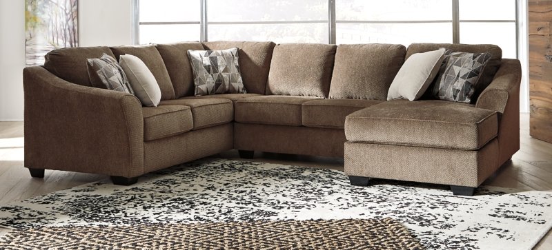 Graftin 3-Piece Sectional with Chaise - Image 3