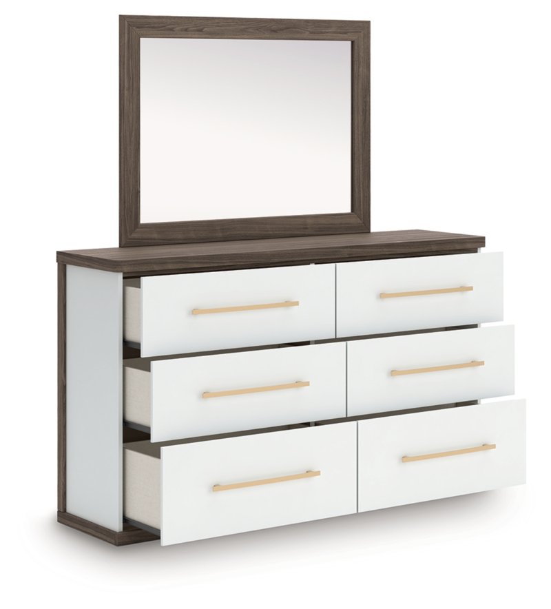 Nendalane Dresser and Mirror - Image 3