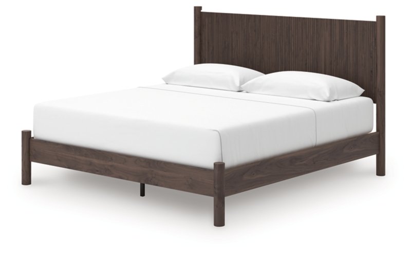 Symarro King Panel Platform Bed - Image 4