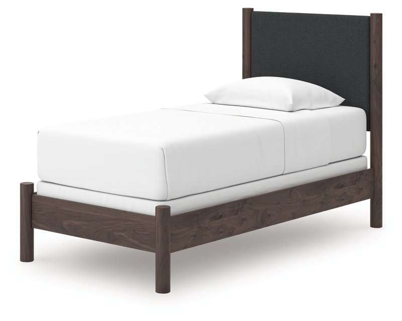 Symarro Twin Upholstered Panel Bed - Image 5
