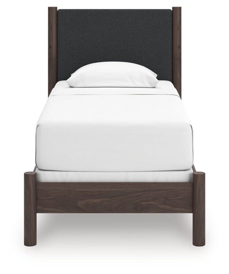 Symarro Twin Upholstered Panel Bed - Image 4