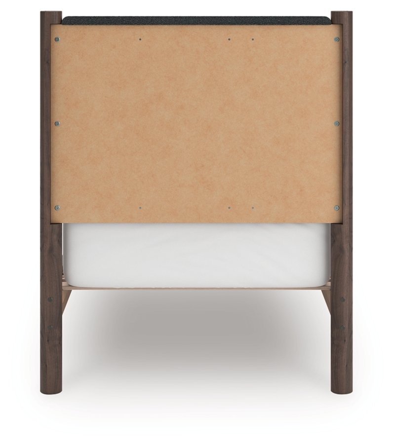 Symarro Twin Upholstered Panel Platform Bed - Image 7