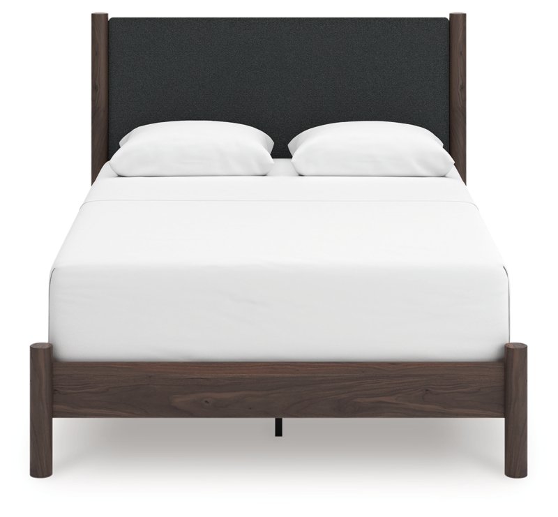 Symarro Queen Upholstered Panel Bed - Image 3