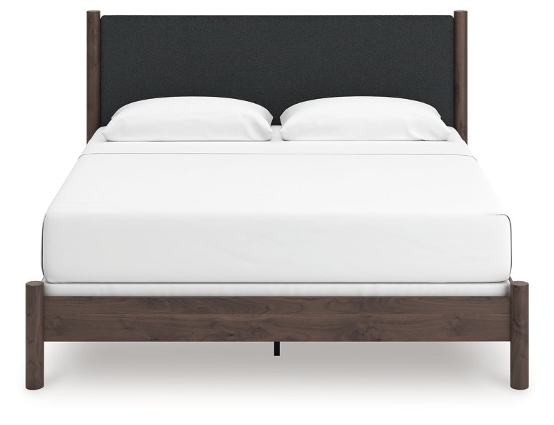 Symarro King Upholstered Panel Bed - Image 3