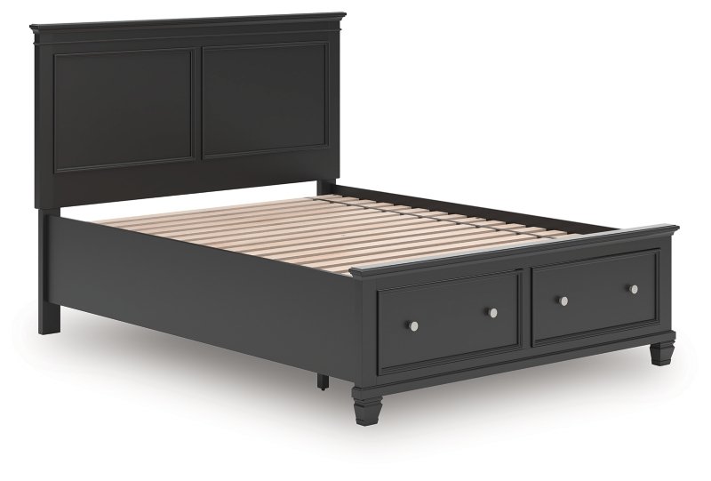 Lanolee Queen Panel Storage Bed - Image 4