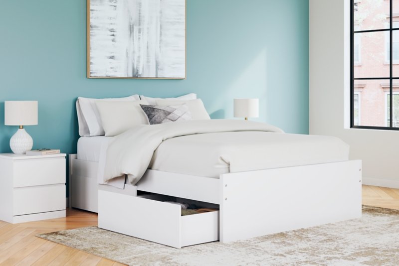 Onita Queen Platform Bed with 1 Side Storage - Image 10