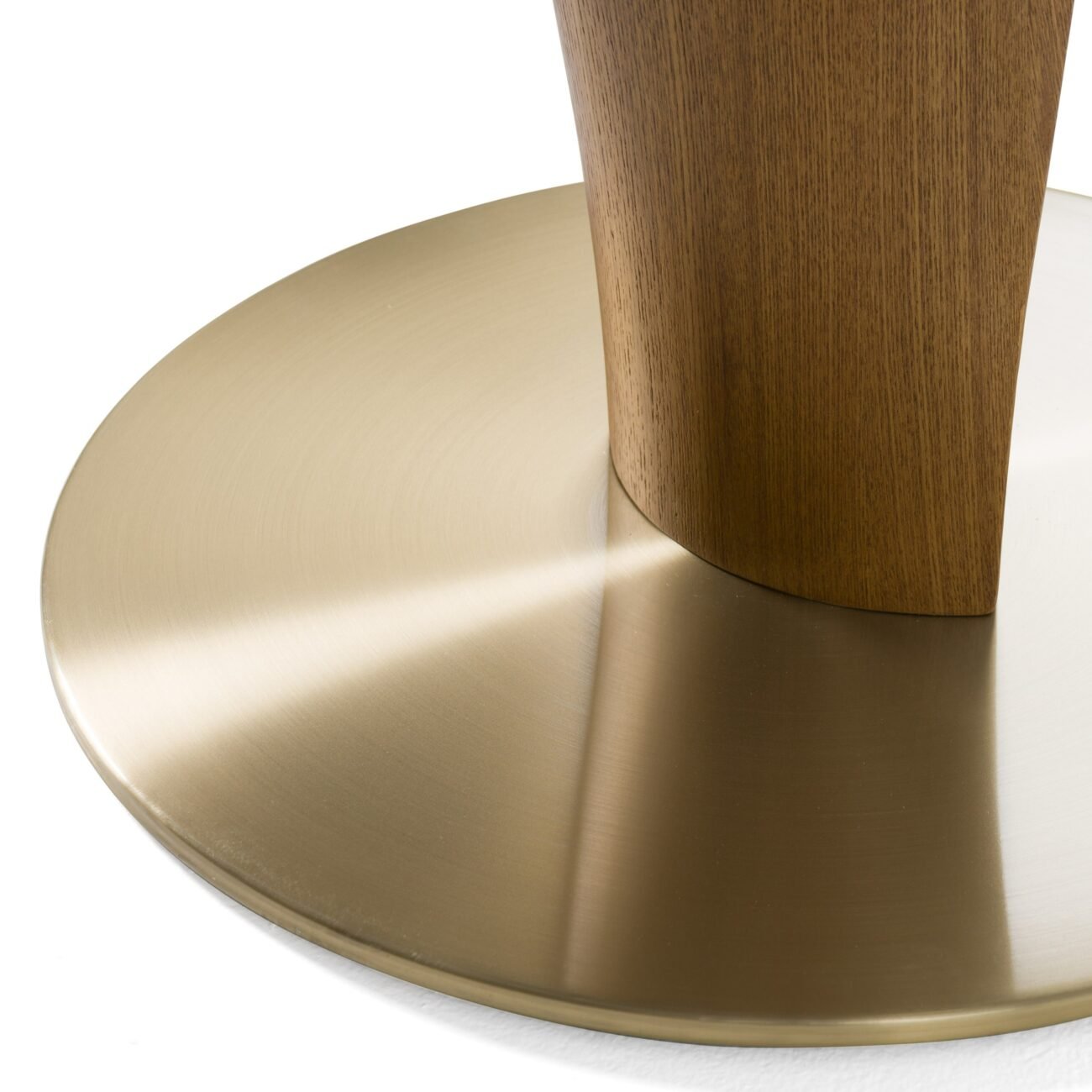 Modrest Calvary - Mid-Century Modern Ceramic + Walnut Bar Table - Image 5