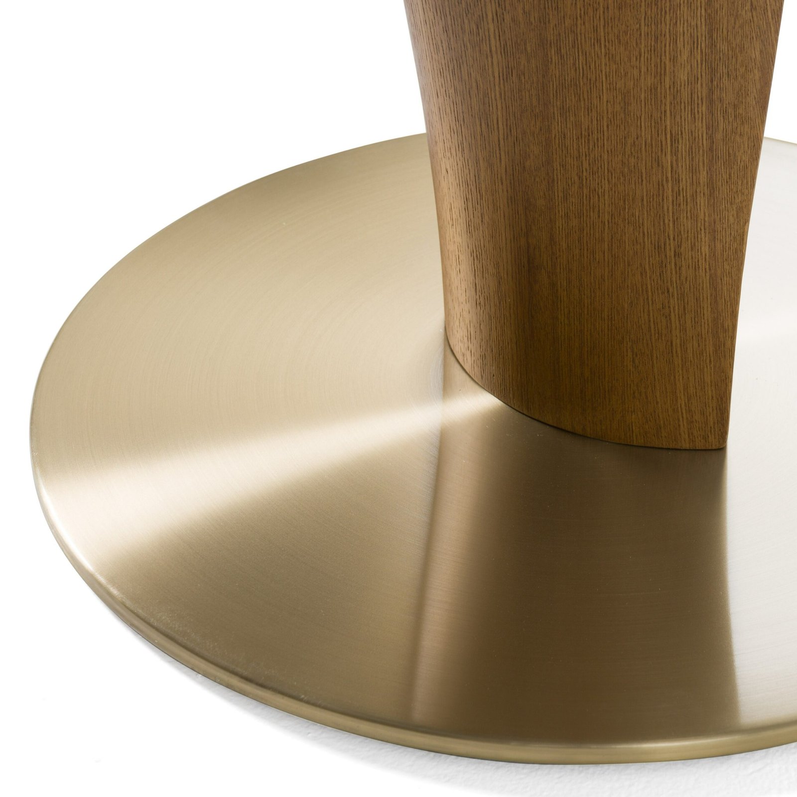 Modrest Calvary - Mid-Century Modern Ceramic + Walnut Bar Table - Image 5