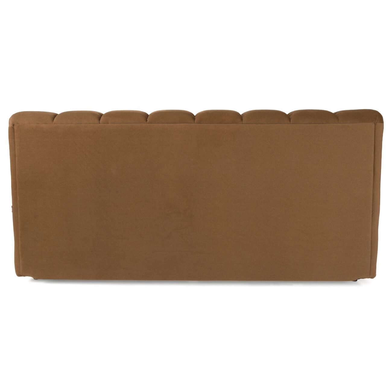 Eastern King Modrest Harris + Roma - Modern Brown Fabric + Faux Travertine 4-Piece Bedroom Set - Image 5