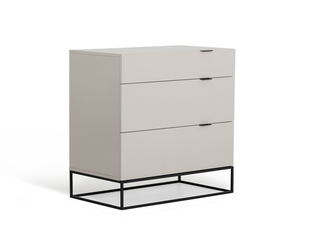 Queen Modrest Hera Modern Grey Bedroom Set - Image 3