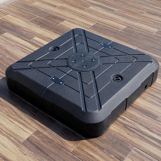 Hero 10 Ft Square Umbrella w/ Double Top - Image 4