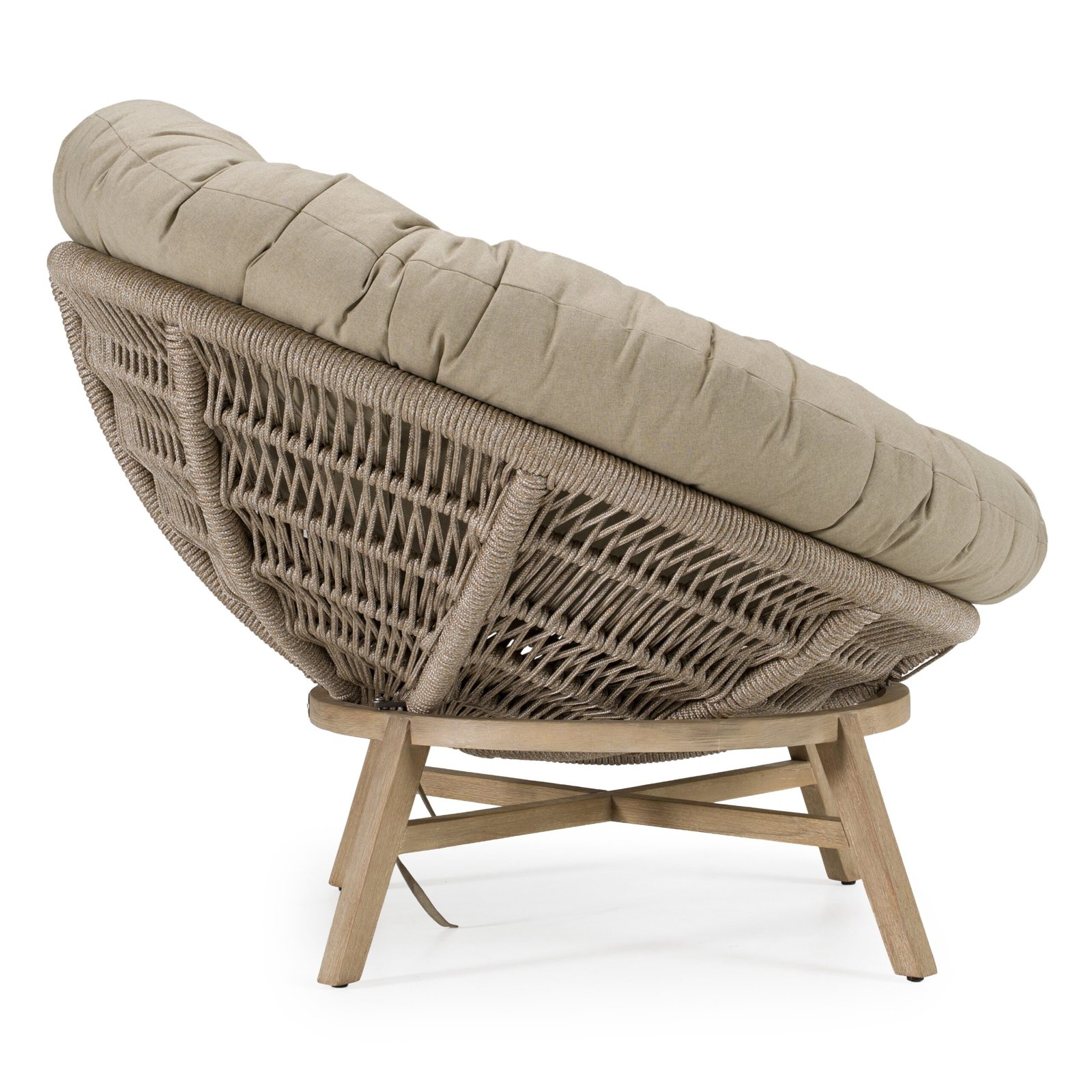 Renava Moon - Outdoor Beige Lounge Chair - Image 4