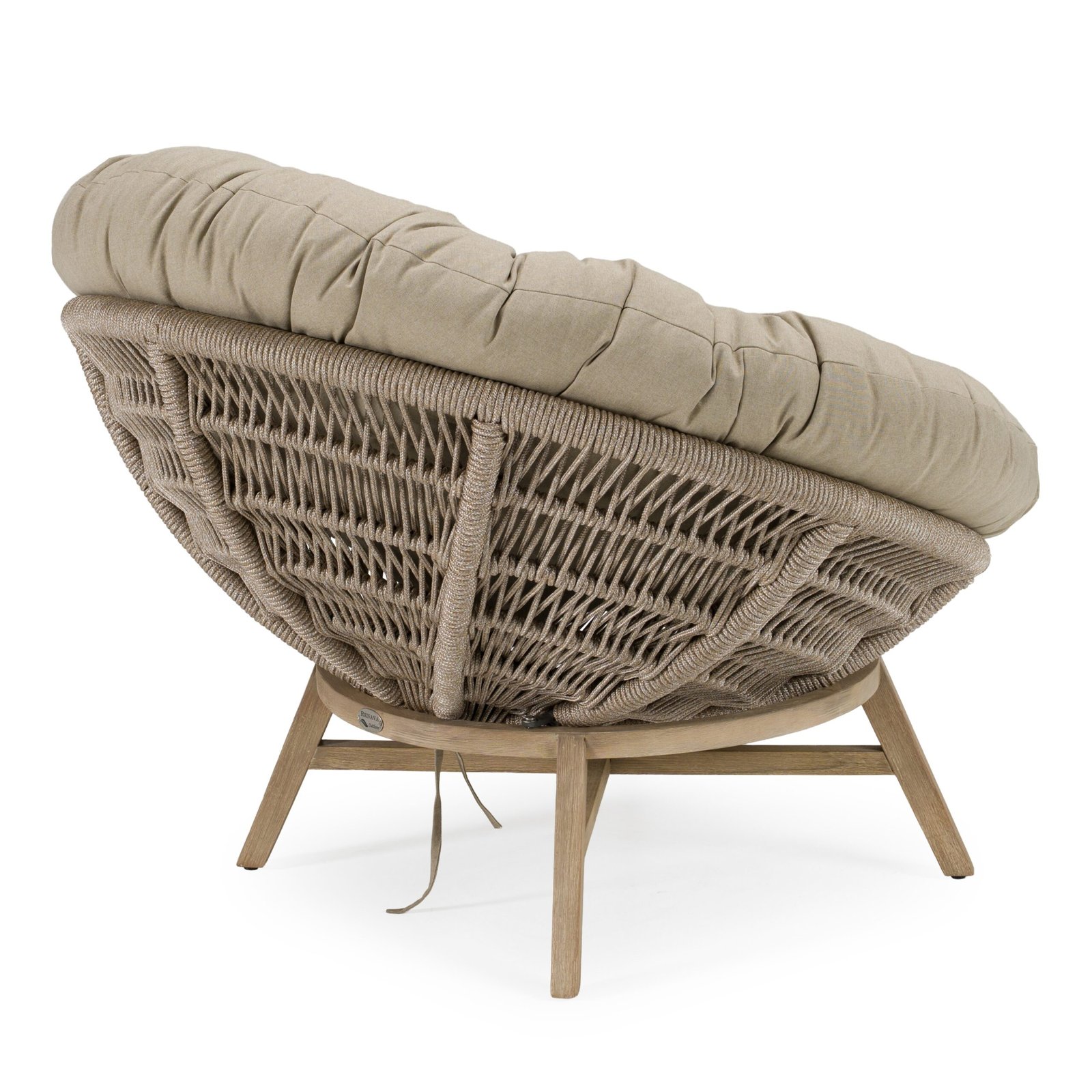 Renava Moon - Outdoor Beige Lounge Chair - Image 5