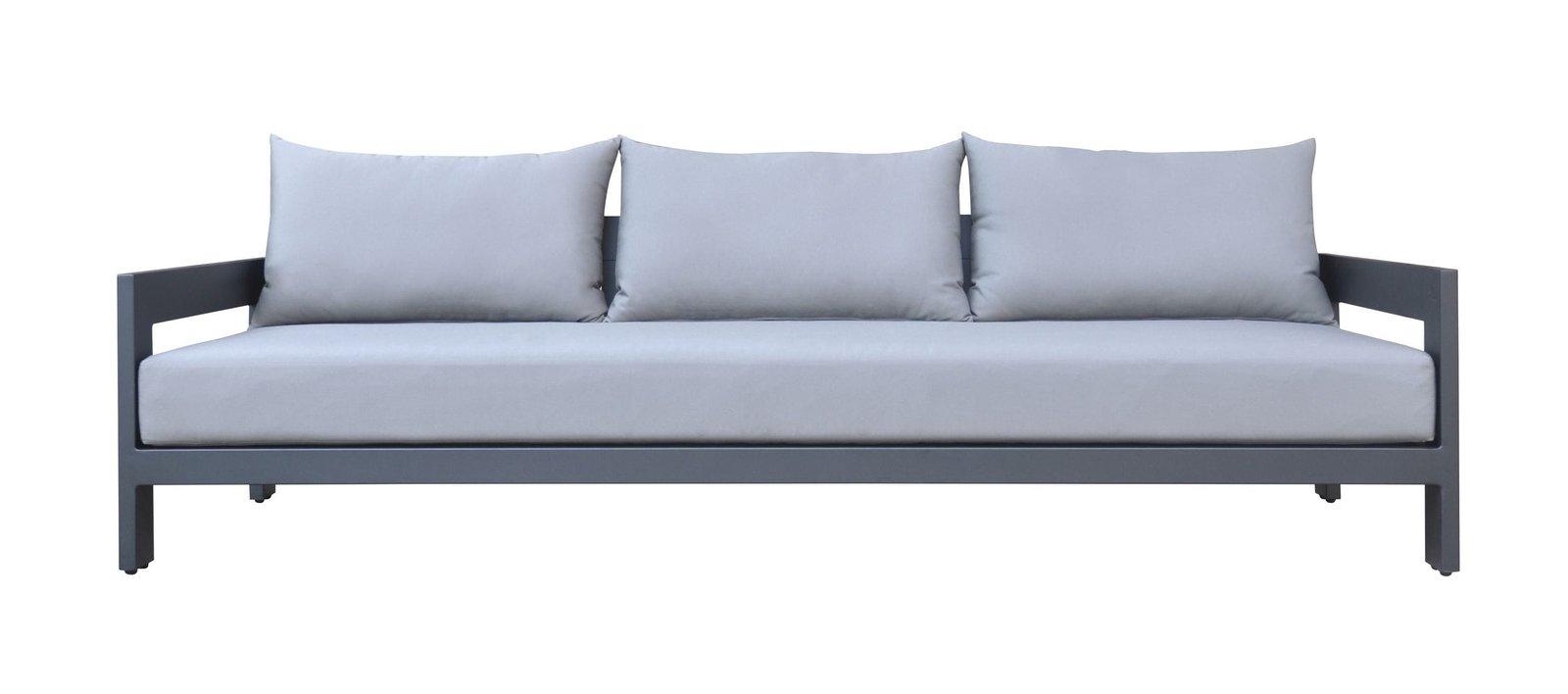 Renava Wake - Outdoor Dark Charcoal Sofa Set - Image 3