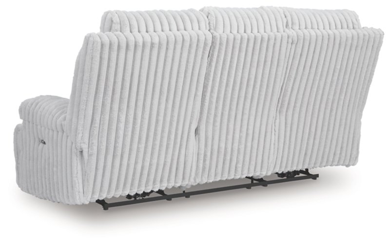 Higgesbee Power Reclining Sofa with Drop Down Table - Image 6