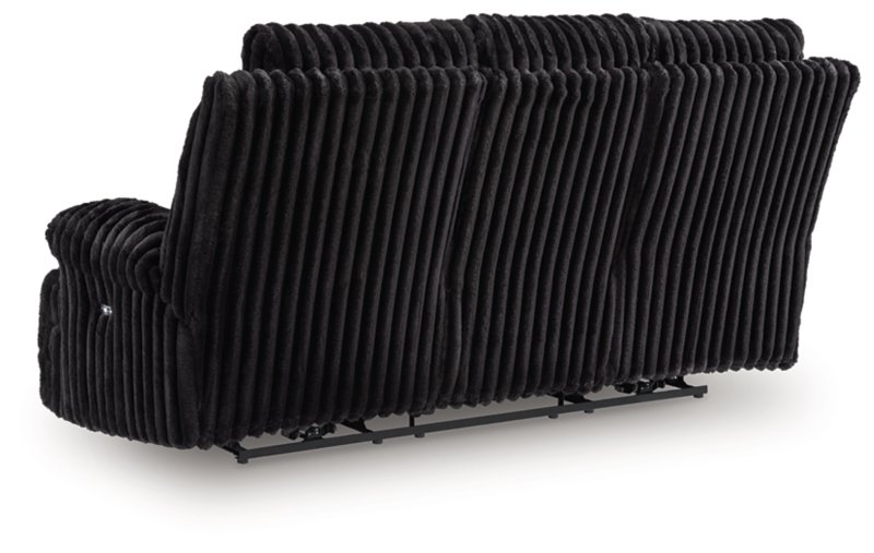 Higgesbee Power Reclining Sofa with Drop Down Table - Image 6