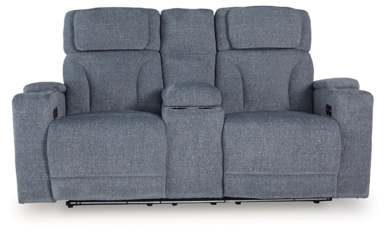 RiverTest Power Reclining Loveseat with Console - Image 5